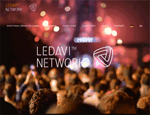 Tablet Screenshot of ledavi-network.com